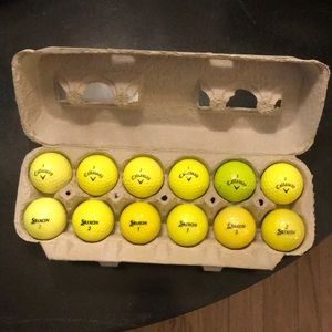 Yellow Golf Balls